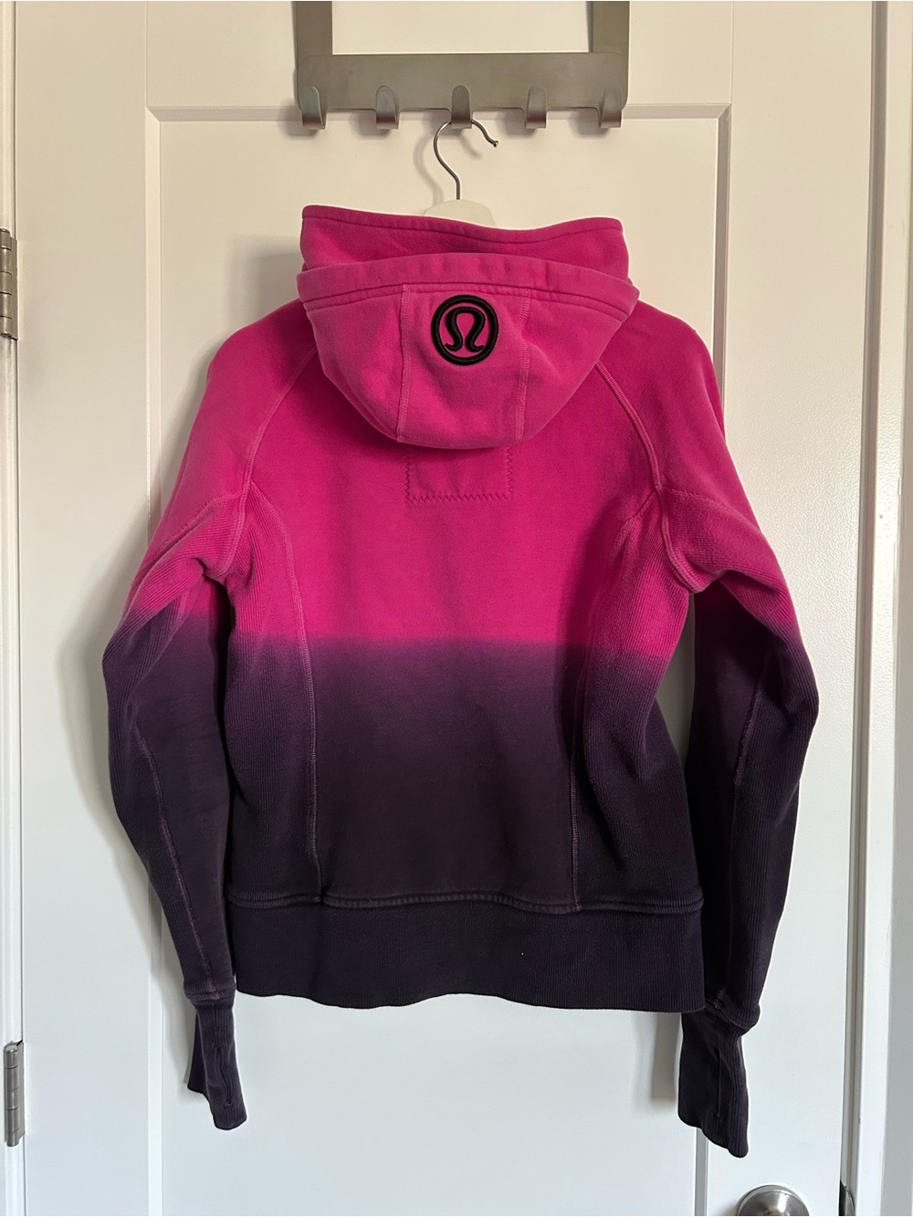 Lululemon Pink & Purple Ombre Full-Zip Scuba Hoodie - Picture 3 of 10
